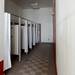 Natural light was a key design element in the new bathhouse at Rolling Hills Water Park, along with lockers and changing stalls. Melanie Maxwell I AnnArbor.com